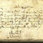 Partida de Bautismo de Cervantesok