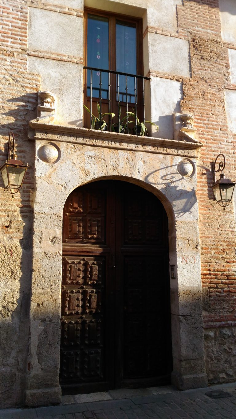 La casa nobiliaria en Alcalá de Henares