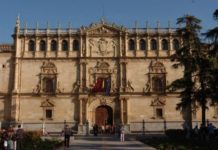 La fachada de la Universidad de Alcalá de Henares Criterios por los que Alcalá de Henares fue declarada Patrimonio de la Humanidad en 1998