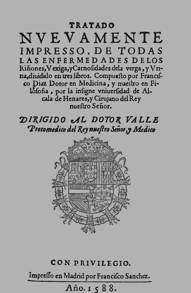 Francisco Díaz, un gran médico español del Renacimiento