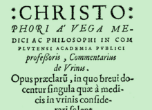 Cristóbal de la Vega, un médico alcalaíno del siglo XVI Cristóbal de la Vega, un médico alcalaíno del siglo XVI
