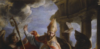 El triunfo de San Agustín, Claudio Coello El triunfo de San Agustín, Claudio Coello