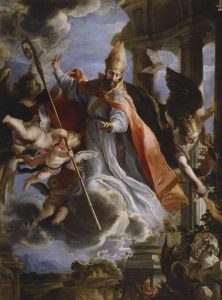 El triunfo de San Agustín, Claudio Coello