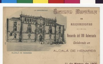 VIII Aniversario de la Sociedad Española de Excursiones, Alcalá de Henares, 1900 VIII Aniversario de la Sociedad Española de Excursiones celebrado en Alcalá de Henares