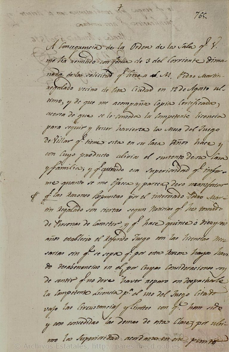 El juego del billar, Alcalá de Henares, 1816