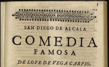 San Diego de Alcalá, comedia famosa de Lope de Vega San Diego de Alcalá, comedia famosa de Lope de Vega