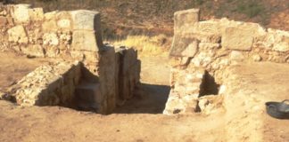 El antiguo altar al dios Marte en la fortaleza de Alcalá la Vieja El antiguo altar al dios Marte en la fortaleza de Alcalá la Vieja