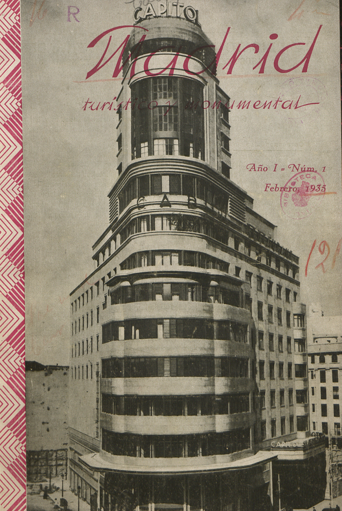 La revista del Sindicato de Iniciativas de Madrid y Alcalá de Henares. 1935