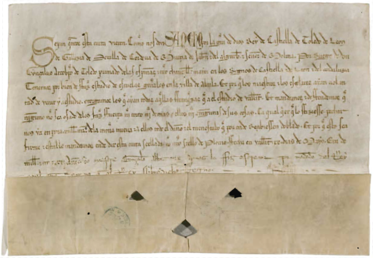 Los Estudios Generales de Alcalá de Henares, Sancho IV. I