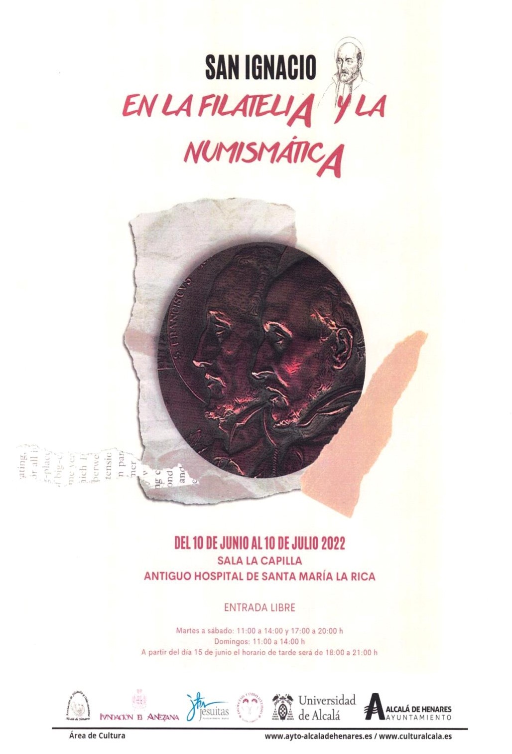 San Ignacio en la filatelia y la numismática, Alcalá de Henares