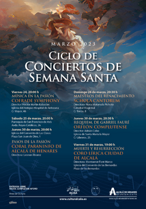 Ciclo de Conciertos de Semana Santa 2023, Alcalá de Henares