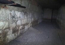 El refugio de la plaza de Cervantes, Alcalá de Henares El refugio de la plaza de Cervantes, Alcalá de Henares