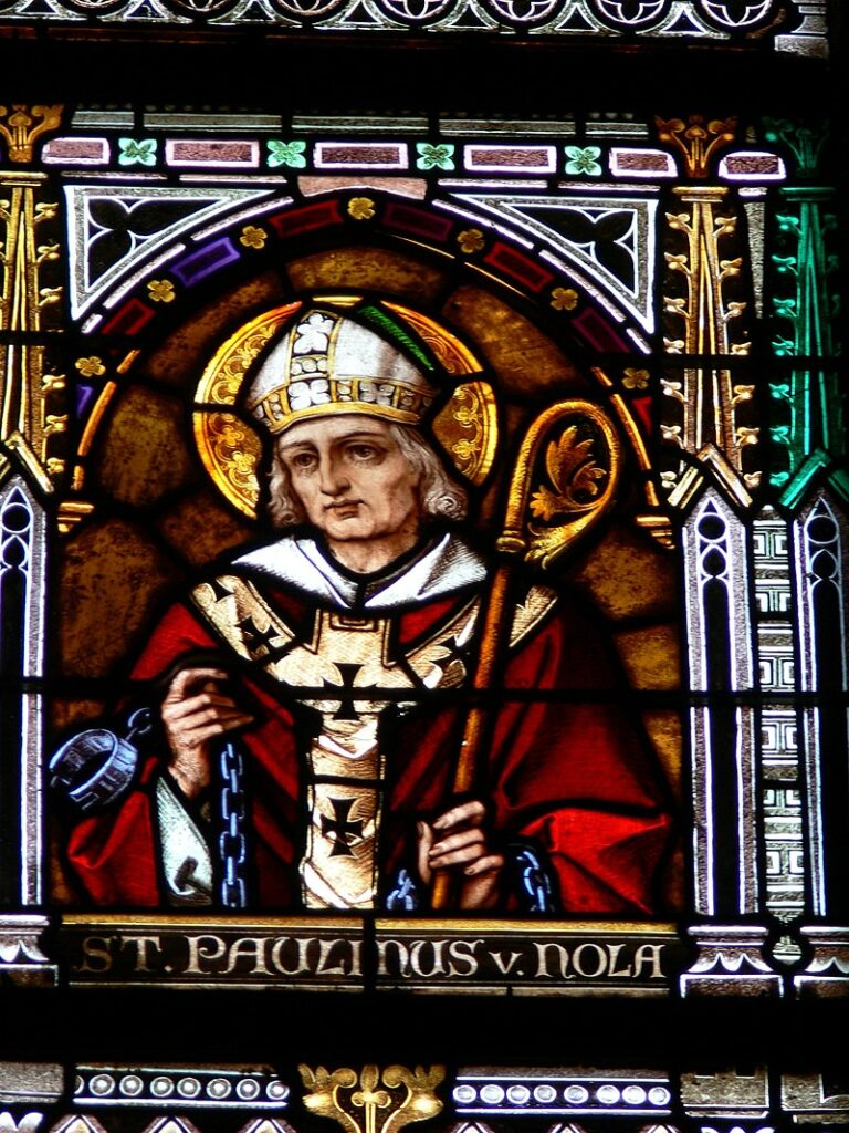 Paulino de Nola, Teresia y su hijo Celso. Siglos IV y V.
