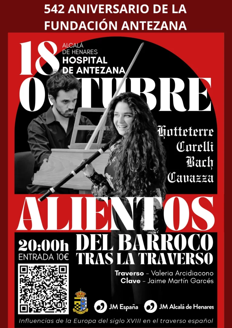Concierto Alientos del Barroco, tras el Traverso, Iglesia del Hospital de Antezana
