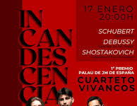 Concierto Incandescencia, Cuarteto Vivancos, iglesia del Hospital de Antezana Concierto Incandescencia, Cuarteto Vivancos, iglesia del Hospital de Antezana